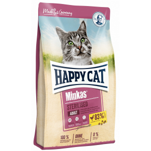 HAPPY CAT  MINKAS STERILISED 10KG